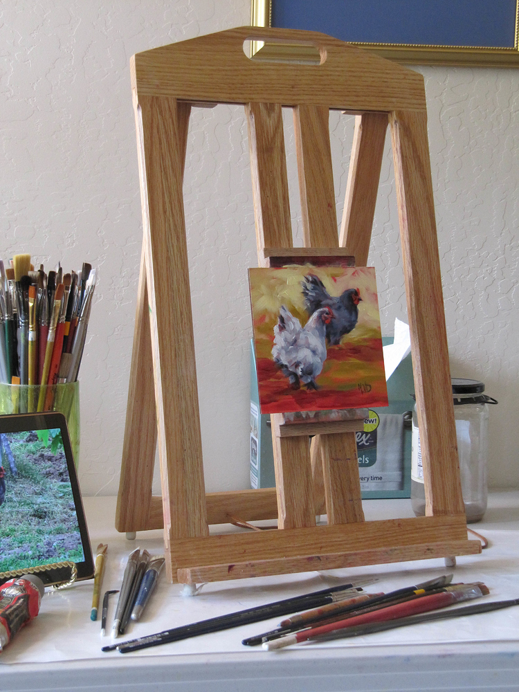 Upgrading my easel! Oil Painting DPW Art Talk A Daily Painting Art Forum